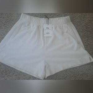 White Women's Bermuda Shorts - Core Active FREE ASSEMBLEY
